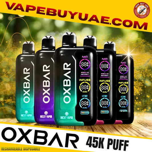 Oxbar TRIFusion 45k puffs rechargeable disposable