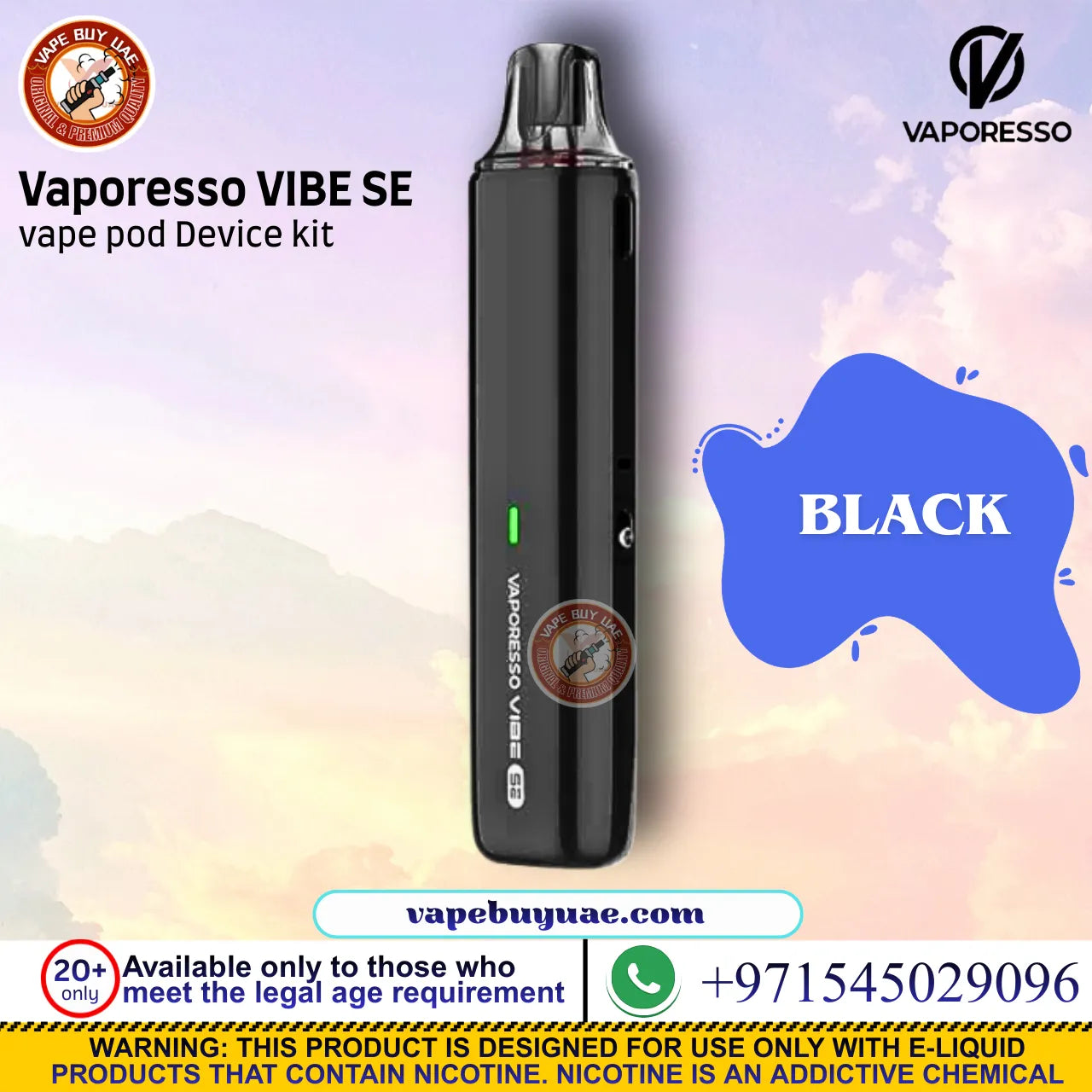 Buy Vaporesso Vibe SE pod system Dubai UAE