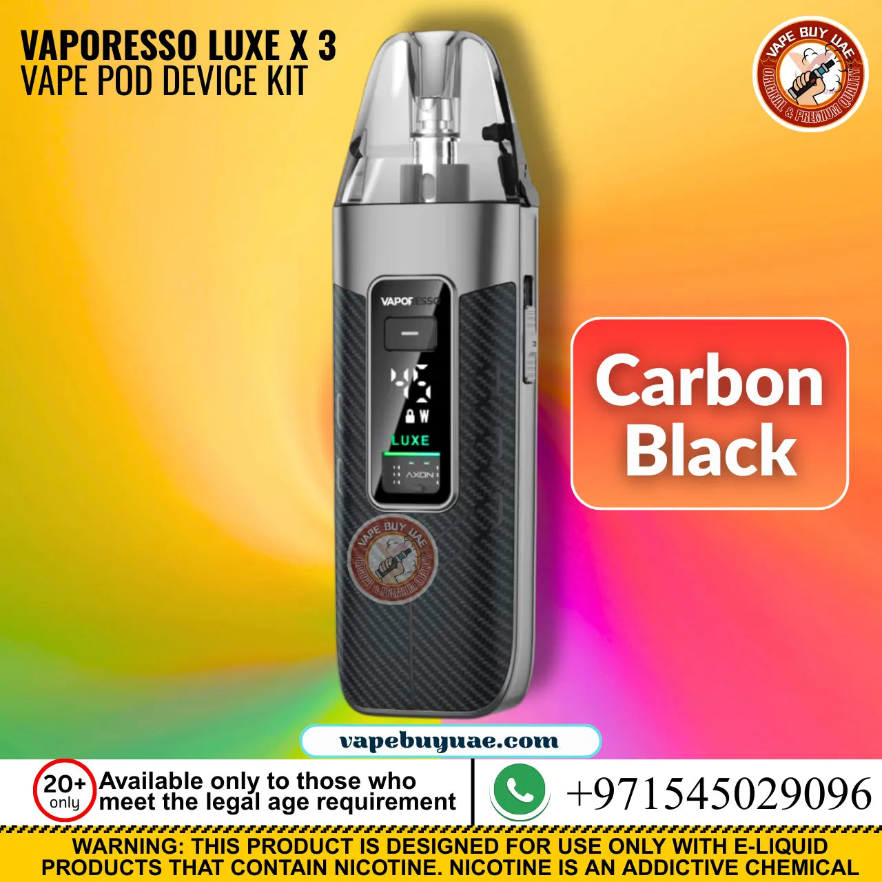 Vaporesso Luxe X 3 Vape Pod Device Kit