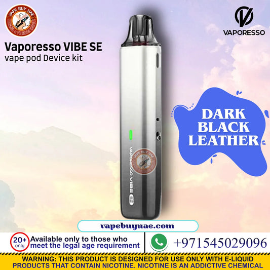 Vaporesso Vibe price in Dubai. Premium pod kit with 4.5ml pods, Eco/PWR modes, RGB indicator. Buy original from trusted UAE vape shop.