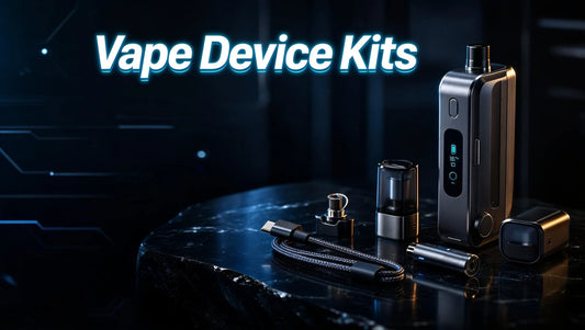 Technical overview of a vape device kit and its main components