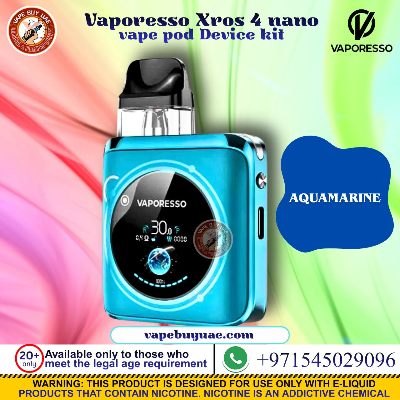 Vaporesso XROS 4 Nano Vape Pod Device Kit