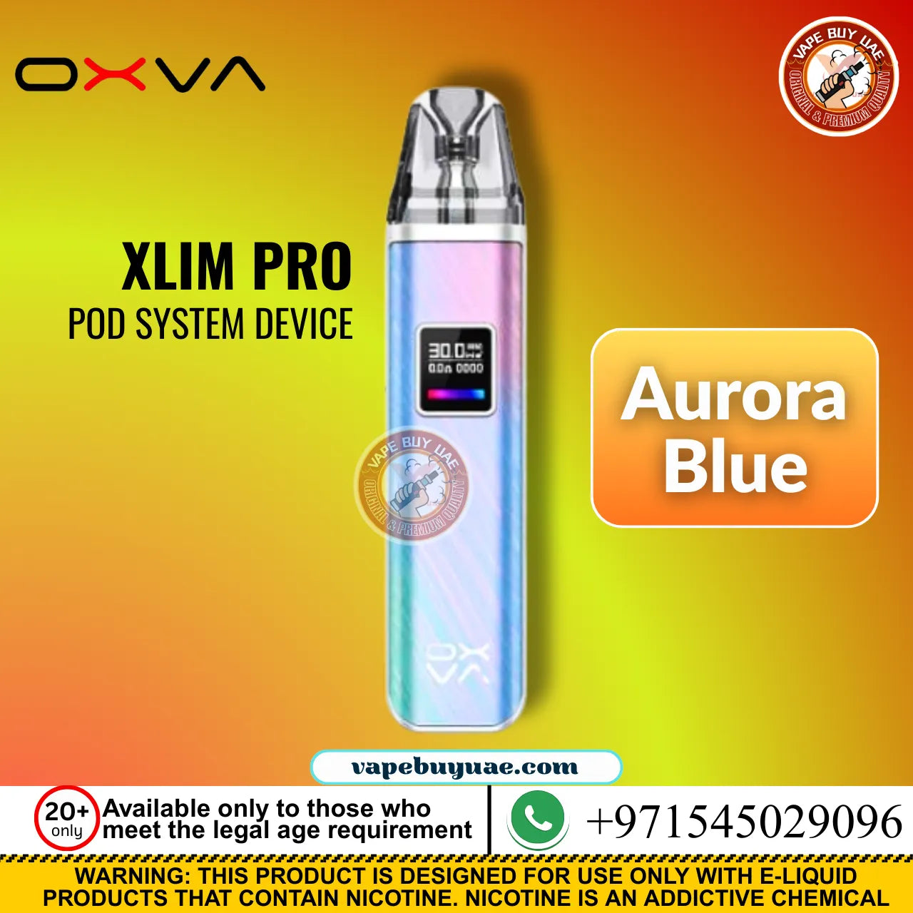 OXVA Xlim Pro pod vape price UAE