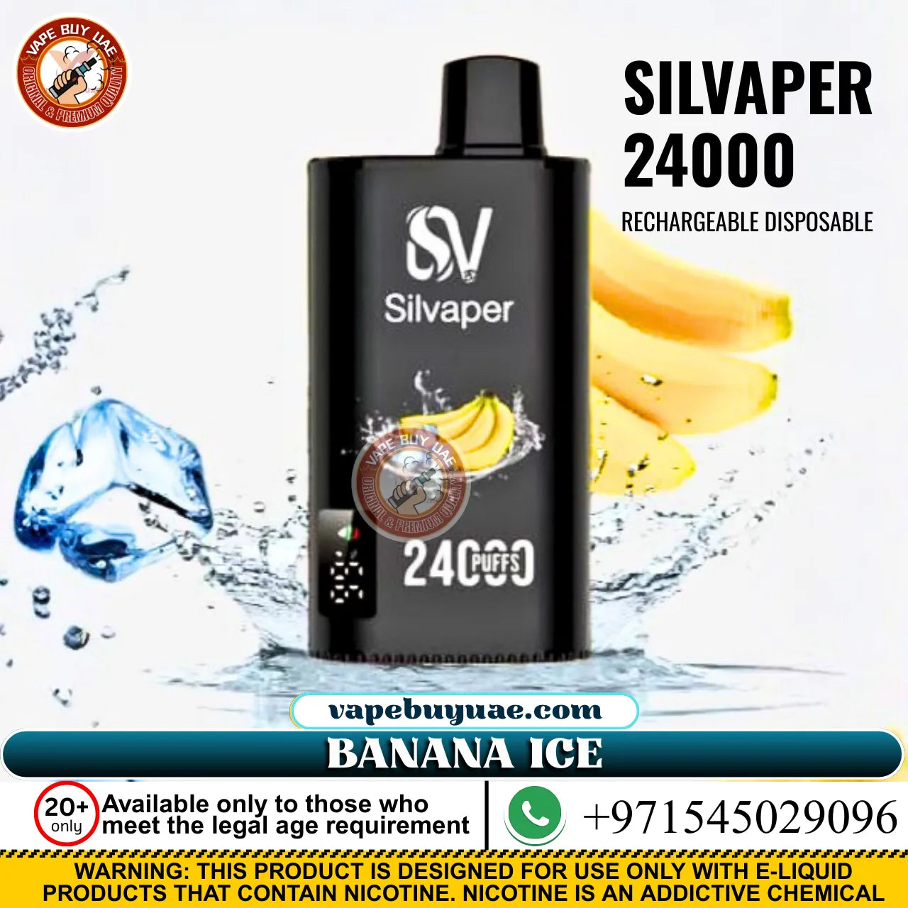 Long lasting disposable vape 24000 puffs UAE