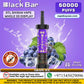 Best Vape Flavors Black Bar 50,000 Puffs Disposable Vape