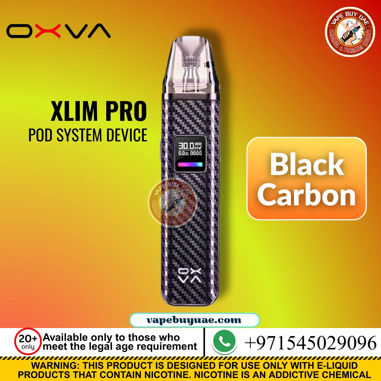 Buy OXVA Xlim Pro pod system UAE