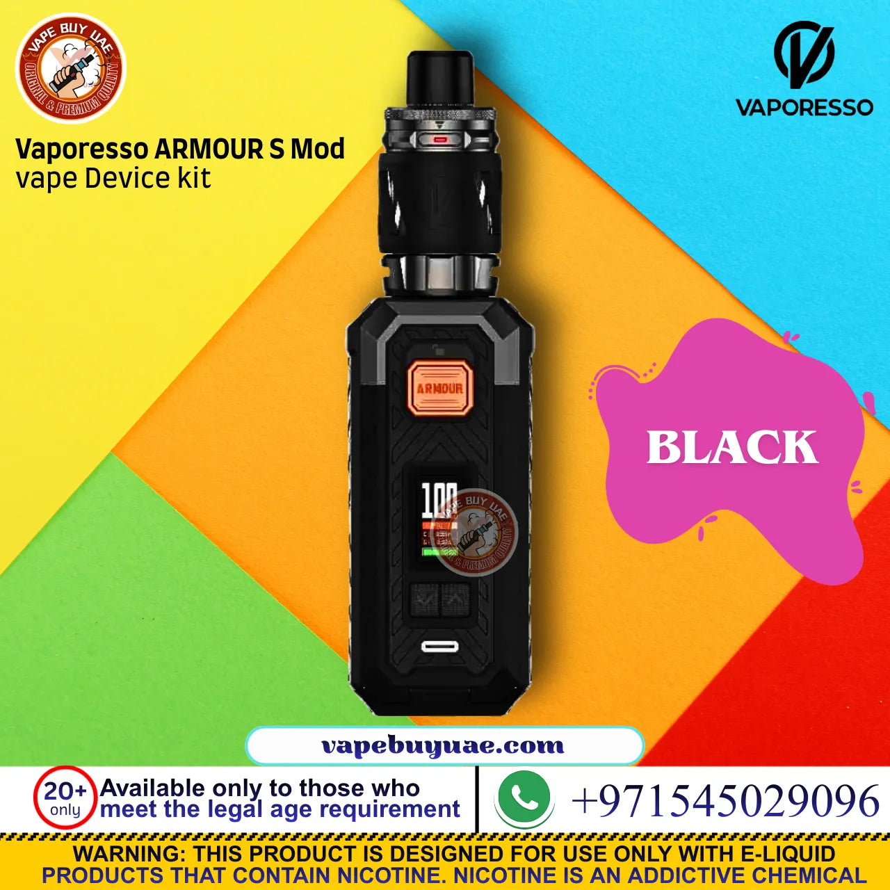 Vaporesso ARMOUR S Mode vape Device kit