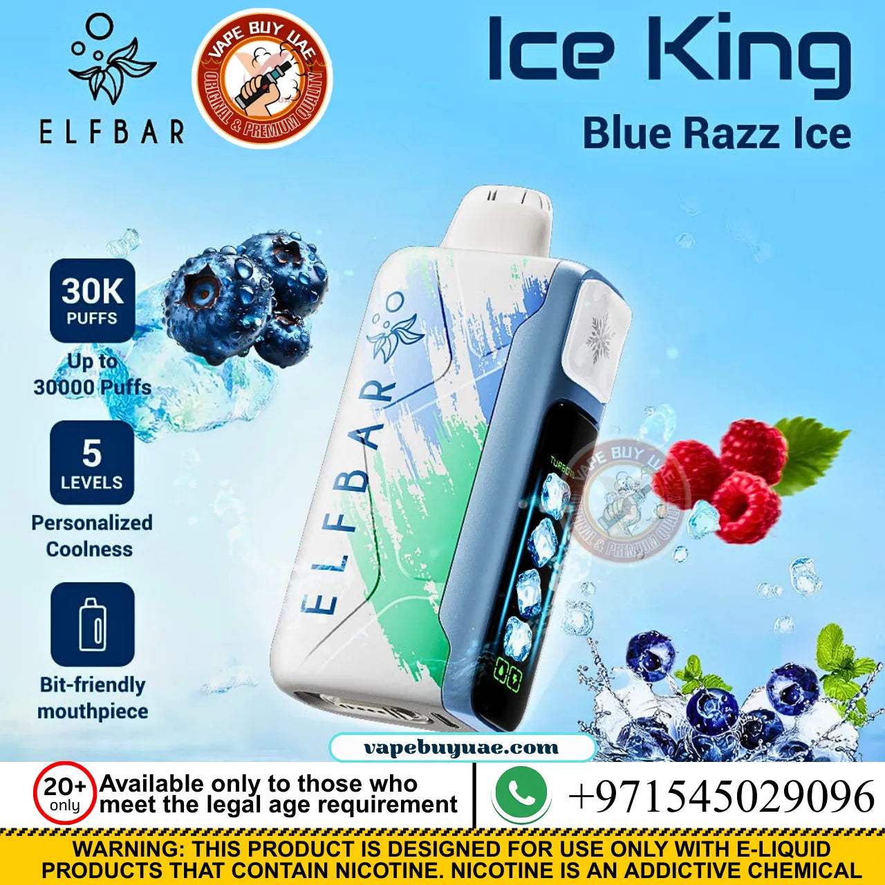 Elfbar ice King  30000 puffs
