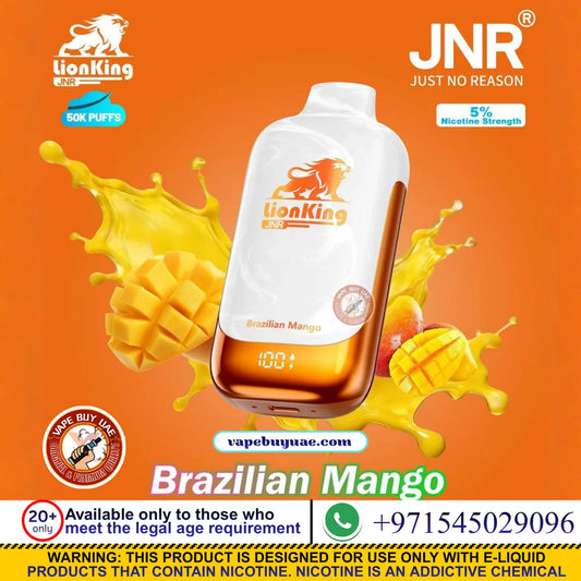 50000 puffs vape device JNR Lion King long lasting disposable vape