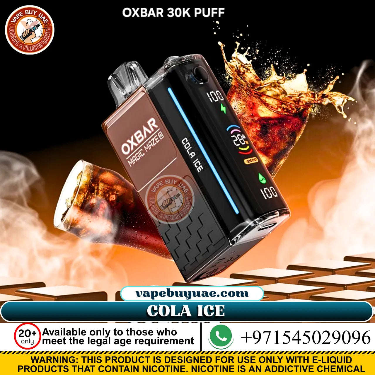 Oxbar Magic Maze-2 long lasting disposable vape Dubai