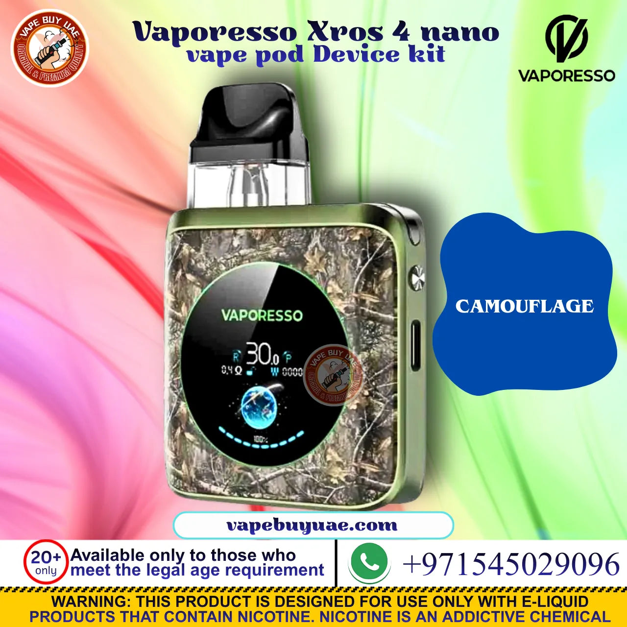 Vaporesso XROS 4 Nano Vape Pod Device Kit