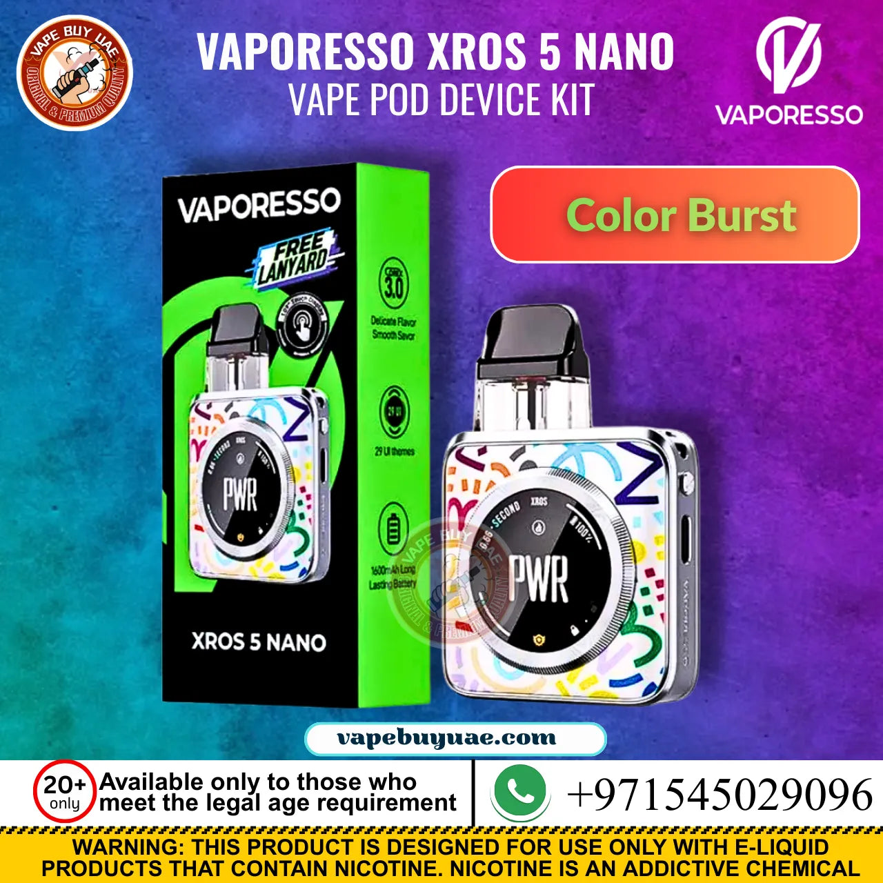 Disposable Pod Device for Easy and Smooth Vaping