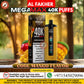 Al Fakher Mega Max 40K Puffs rechargeable disposable shisha vape device