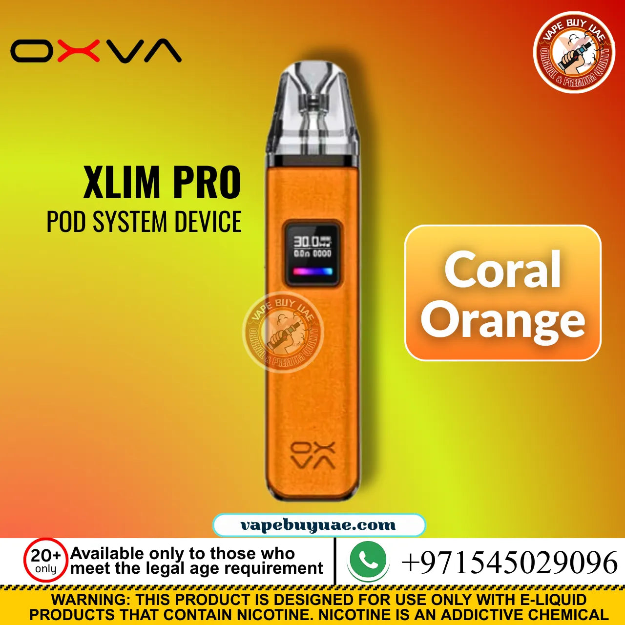 Buy OXVA Xlim Pro pod system UAE