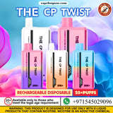 Crystal The CP Twist 25+puffs Rechargeable Disposable
