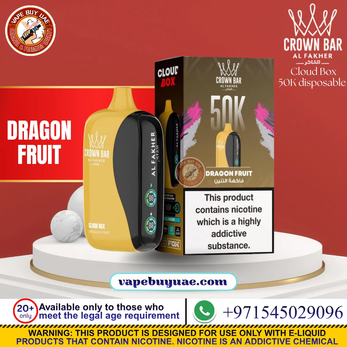 Al Fakhar 50k Puffs Rechargeable Disposable