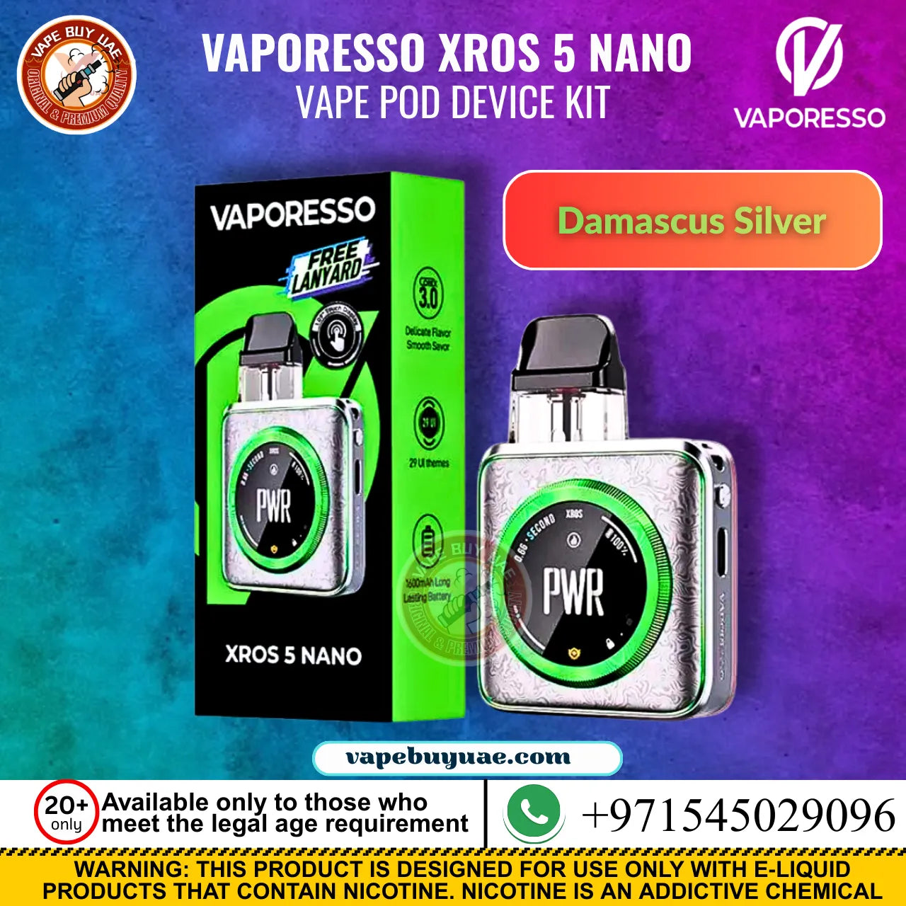 Disposable Pod Device for Easy and Smooth Vaping