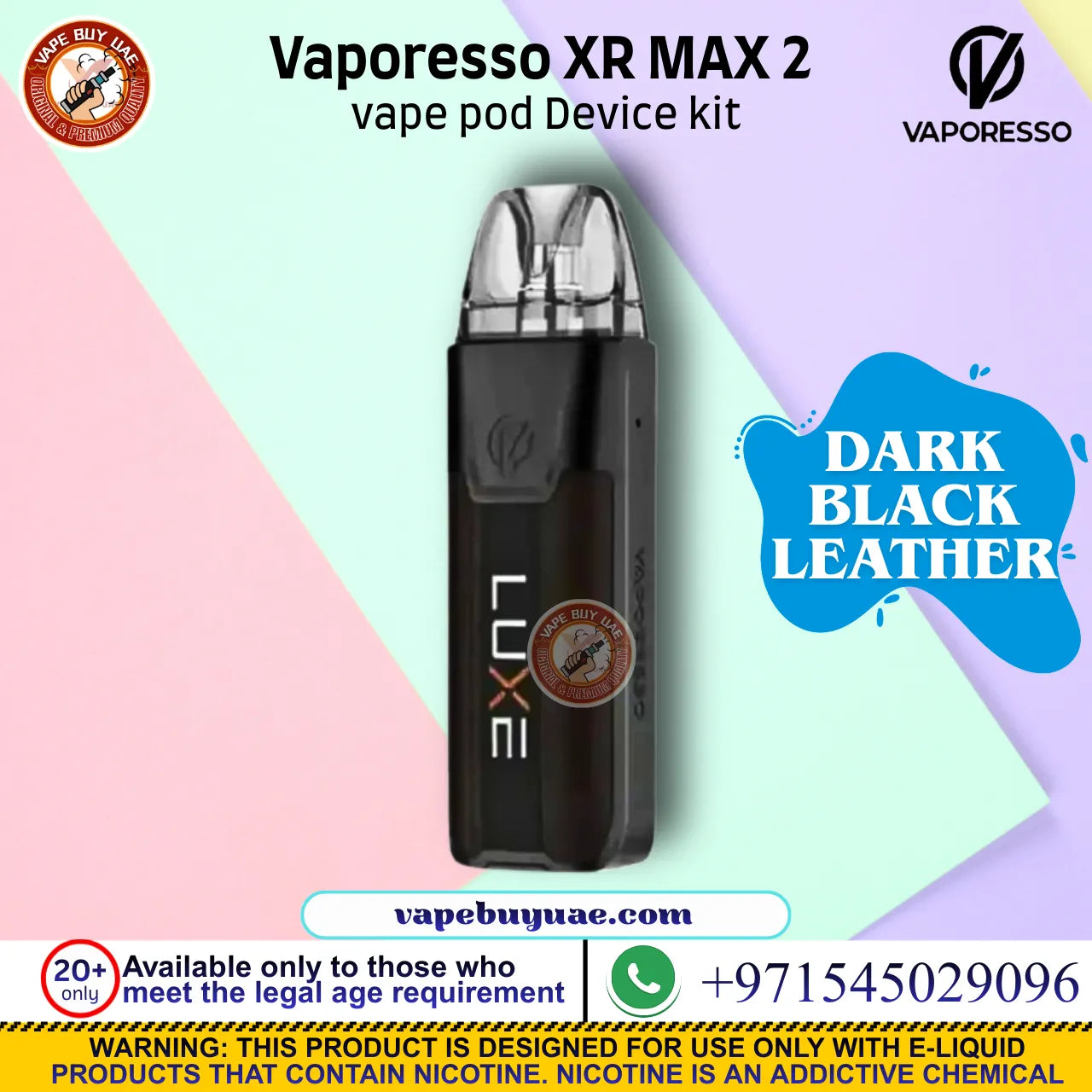 Vaporesso XR MAX 2 vape pod Device kit