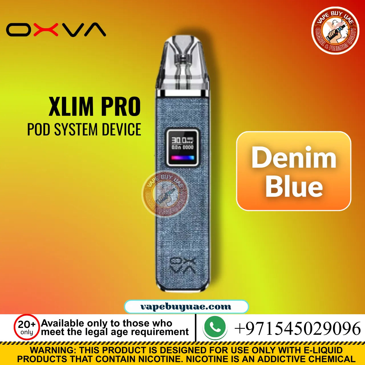 OXVA Xlim Pro pod vape price UAE