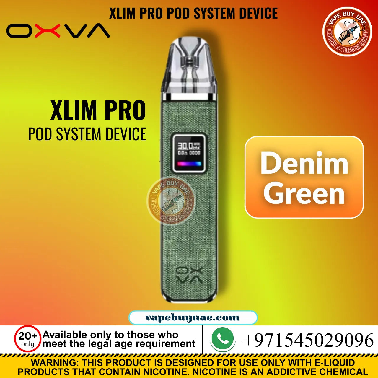 Xlim Pro pod vape device best pod vape in Dubai