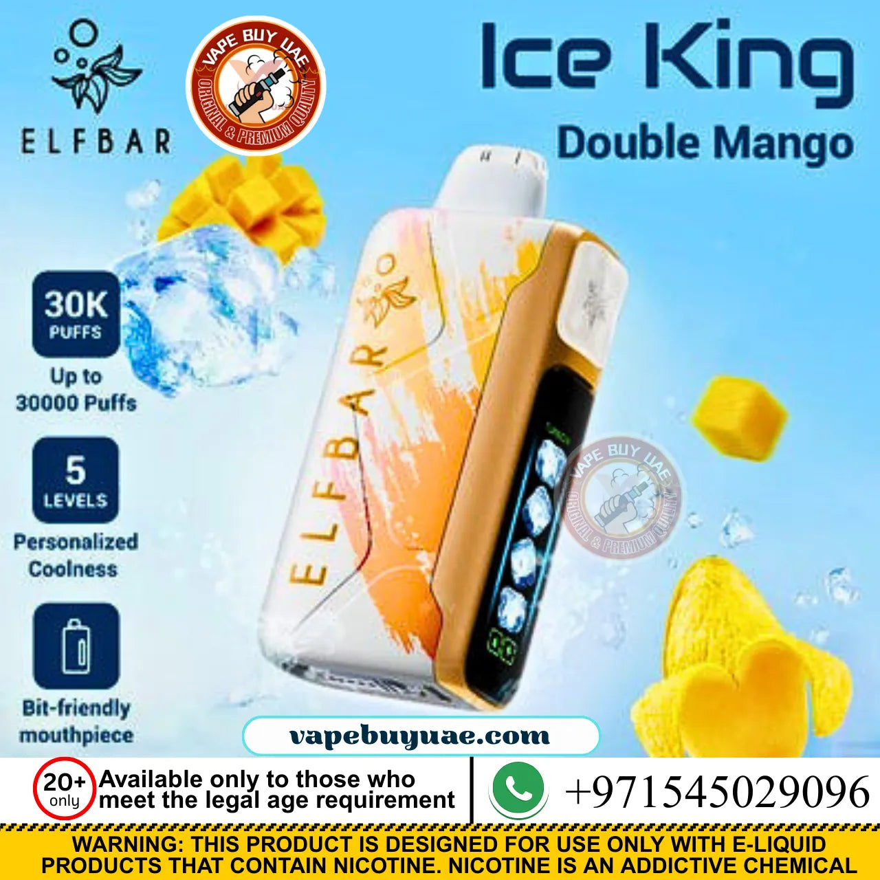 Elfbar ice King  30000 puffs