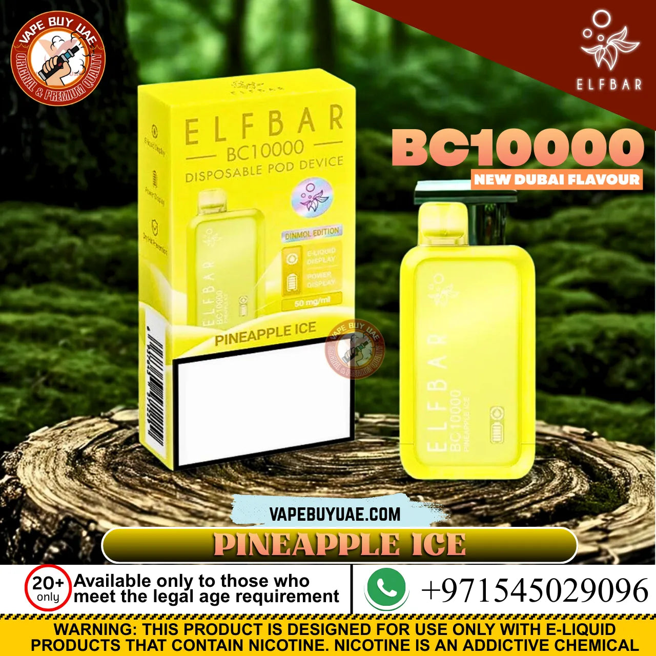 ELF BAR BC10000 (5%) Disposable Pod Device