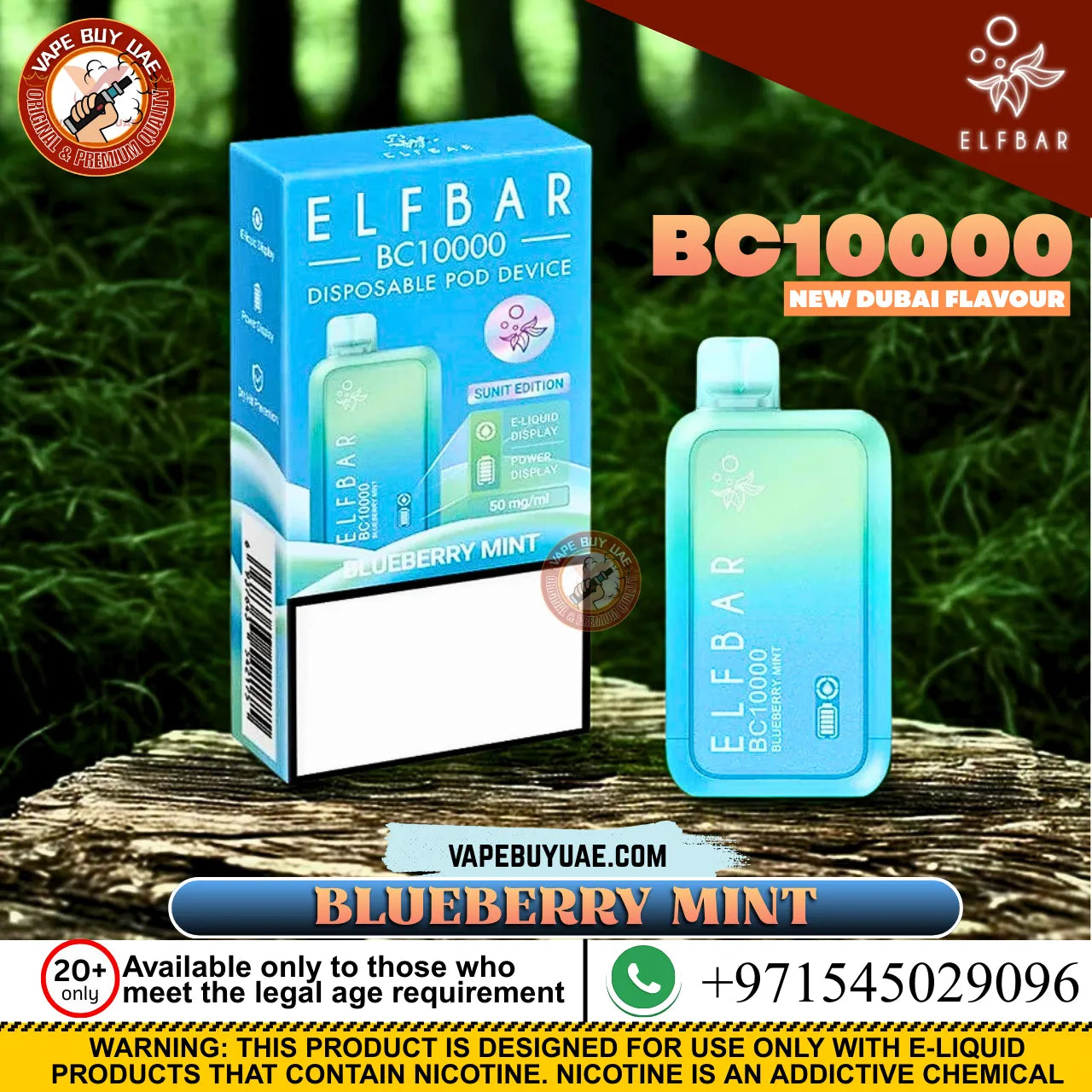 Vape Shop Near to Me- Elfbar BC-10000 Rechargeable Vape