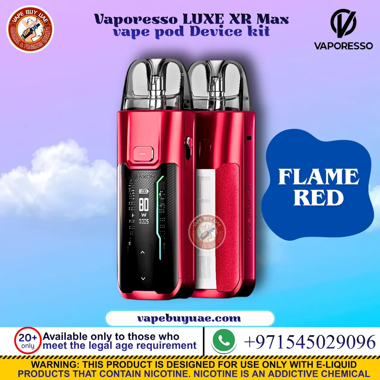 Vaporesso LUXE XR Max vape pod Device kit