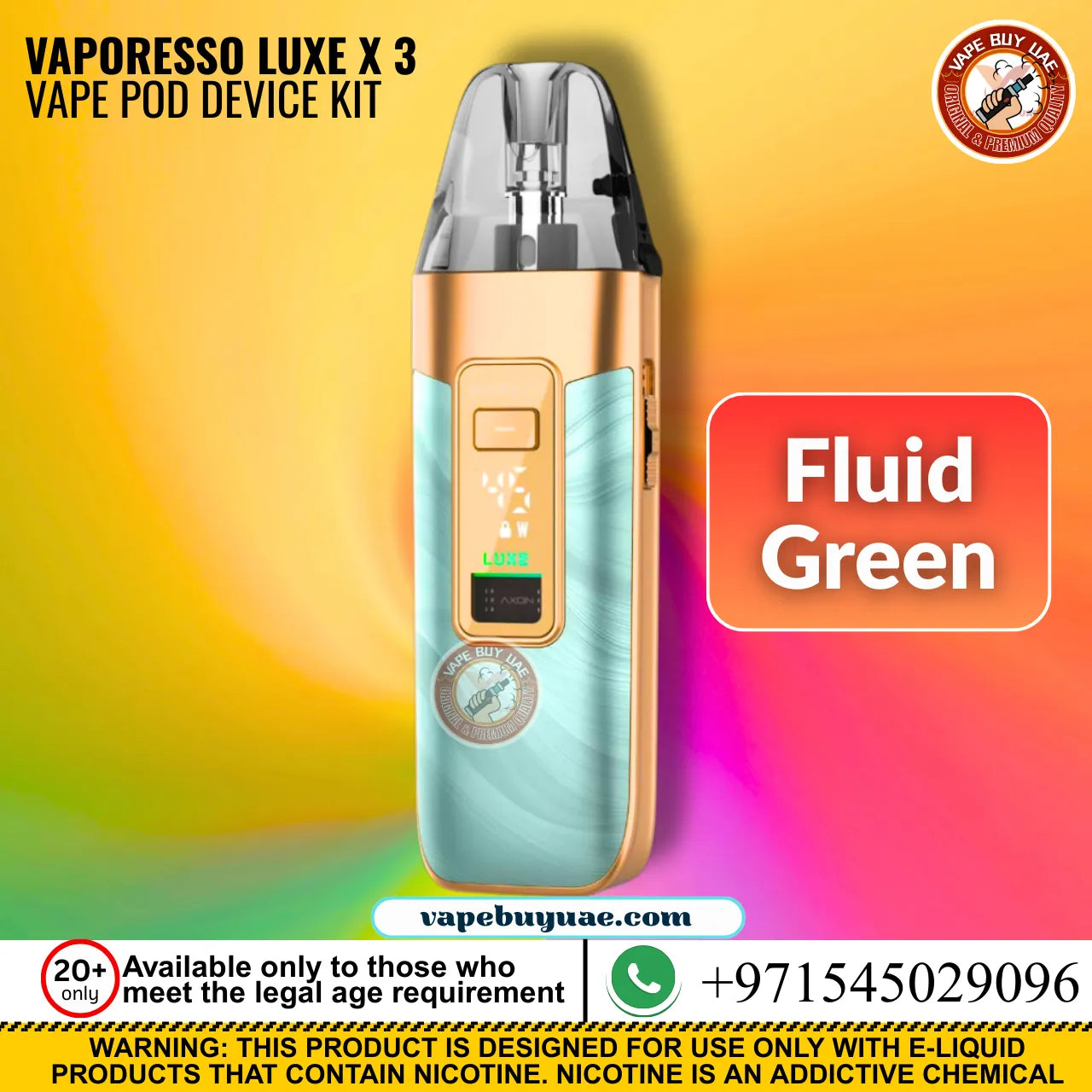 Vaporesso Luxe X 3 Vape Pod Device Kit