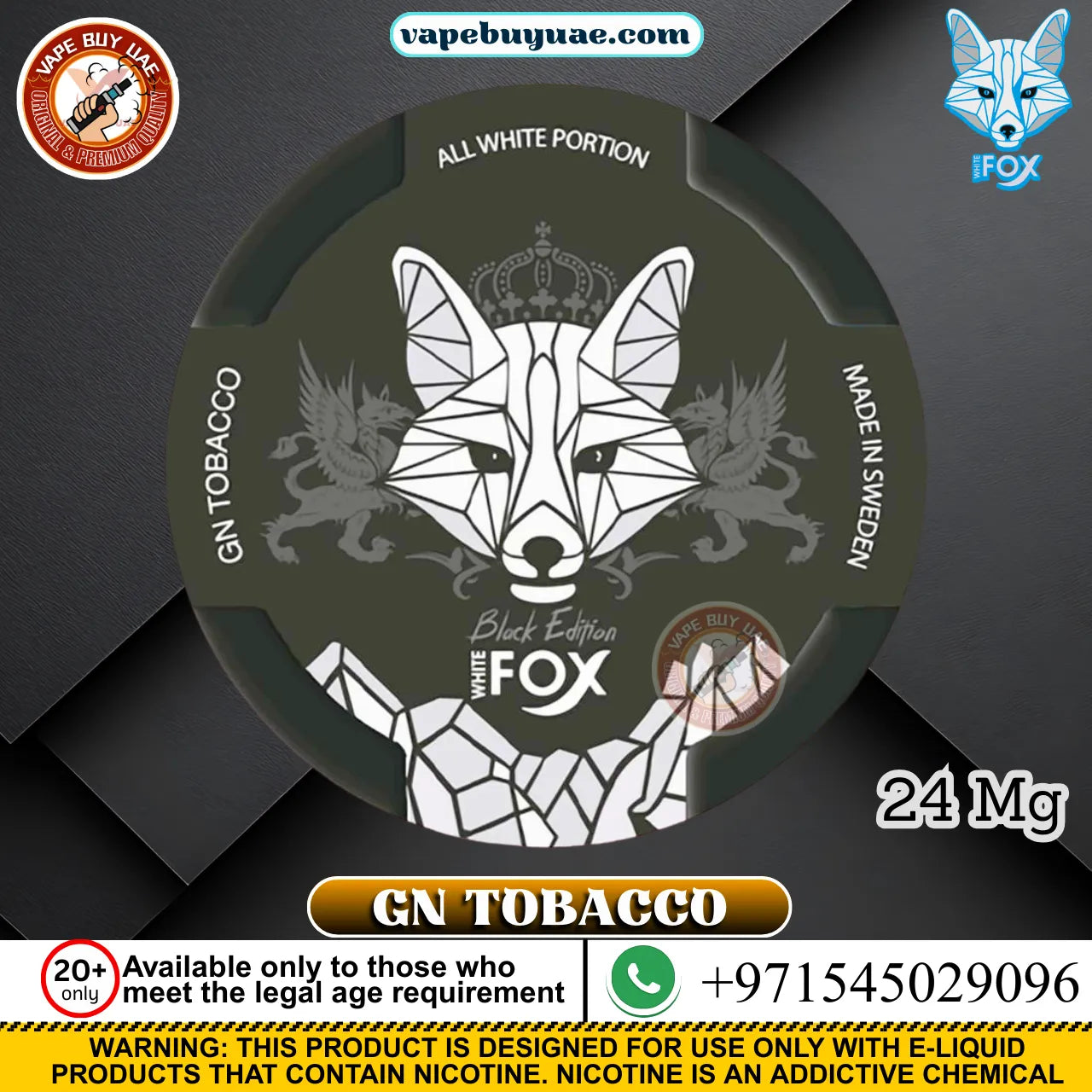 Nicotine Pouches Fox Nicotine Pouches – Buy Online