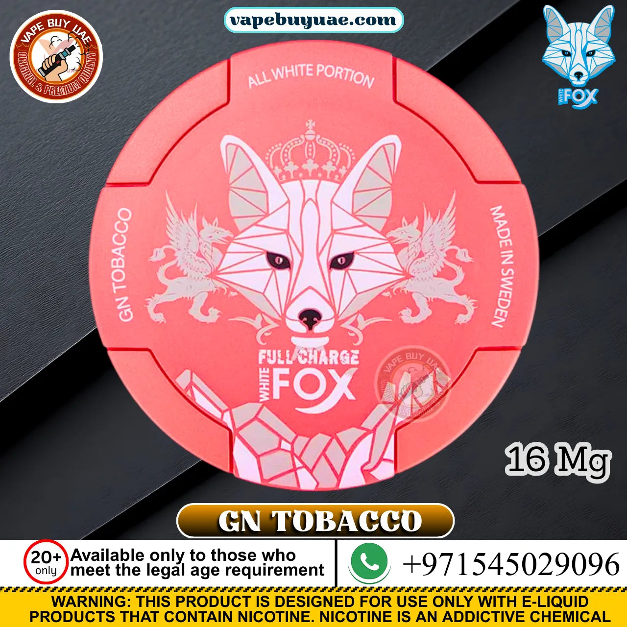Nicotine Pouches Fox Nicotine Pouches – Buy Online