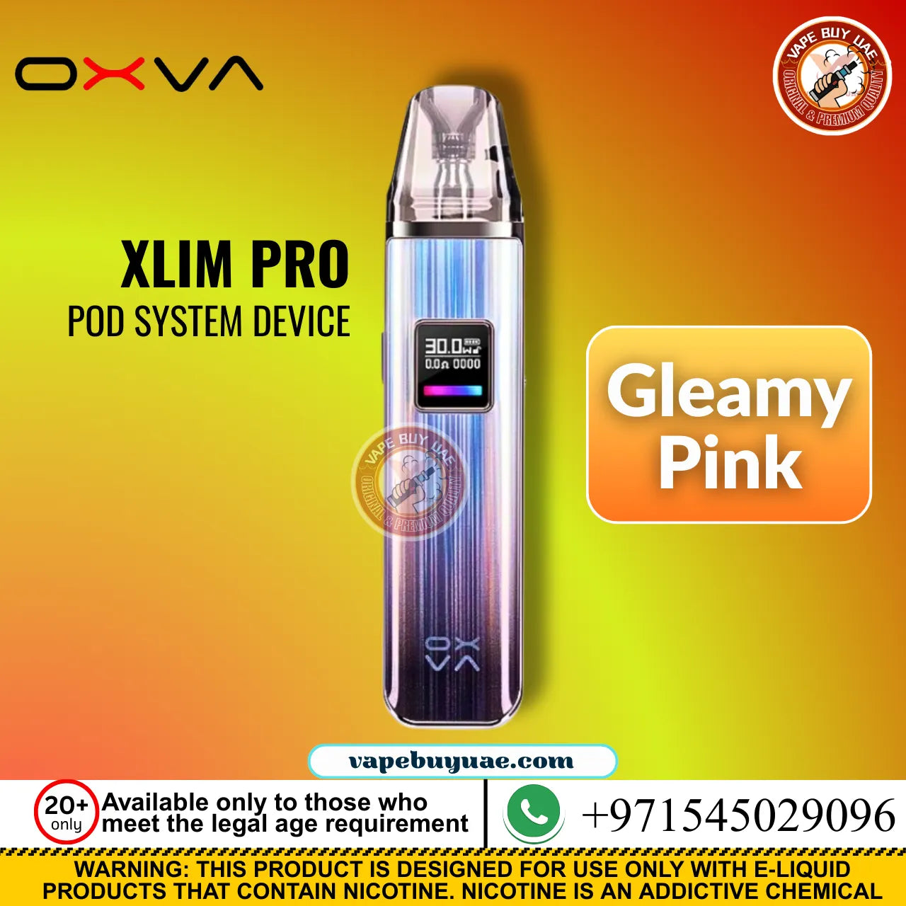 Buy OXVA Xlim Pro pod system UAE