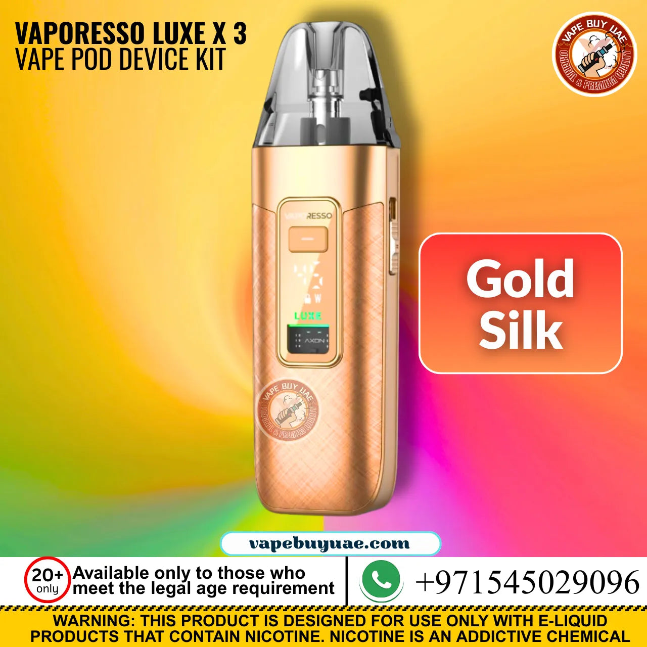 Vaporesso Luxe X 3 Vape Pod Device Kit