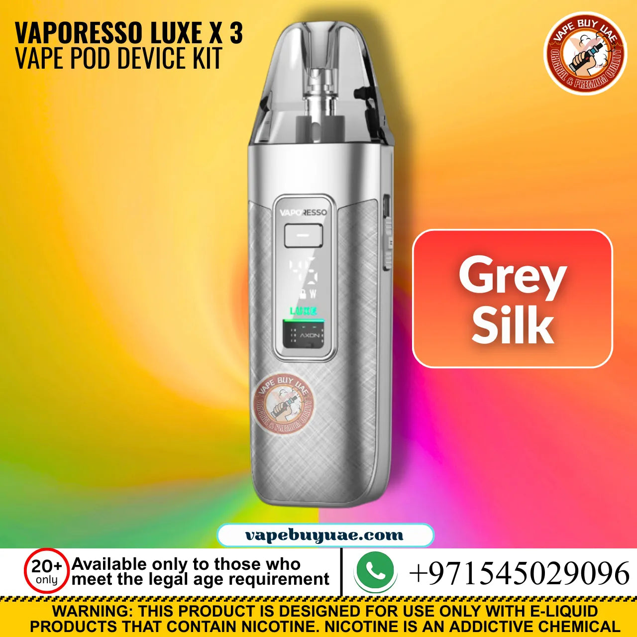 Vaporesso Luxe X 3 Vape Pod Device Kit