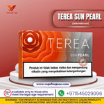 IQOS TEREA Sun Pearl Indonesian ILUMA compatible heated tobacco sticks