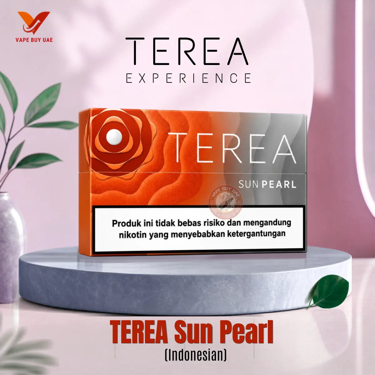 IQOS TEREA Sun Pearl Indonesian ILUMA compatible heated tobacco sticks