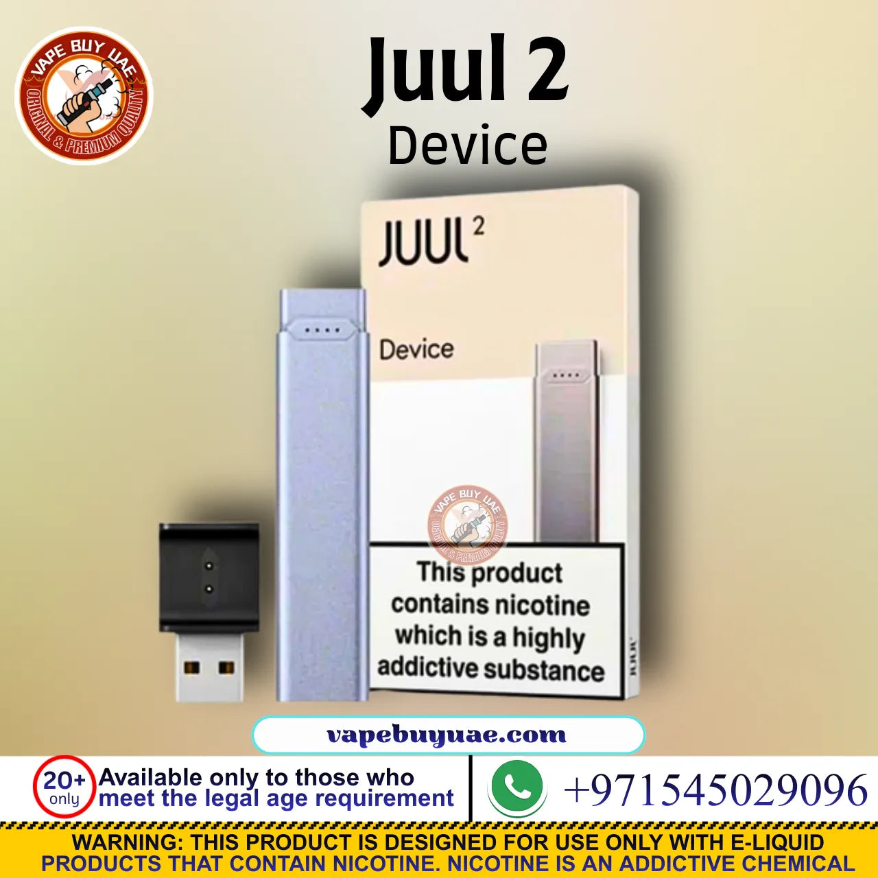 JUUL 2 DEVICE rechargeable vape pen in Dubai