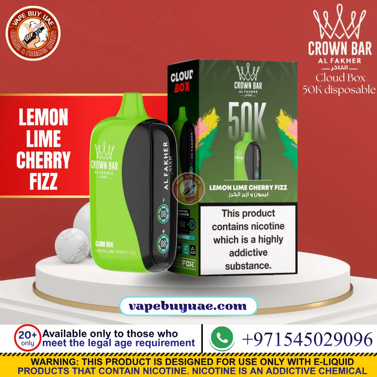 Al Fakhar 50k Puffs Rechargeable Disposable