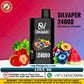 Silvaper 24K puff disposable vape for heavy users Dubai
