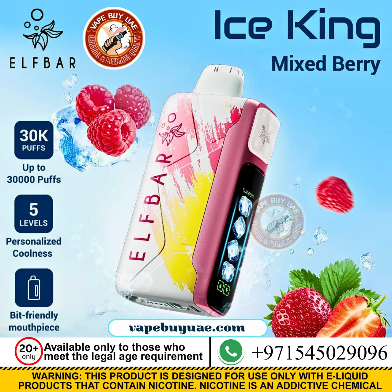 Elfbar ice King  30000 puffs