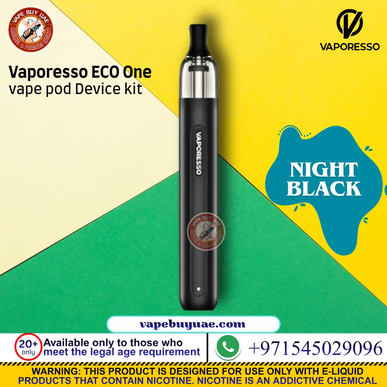 Vaporesso ECO One vape pod device kit compact design for daily use in Dubai
