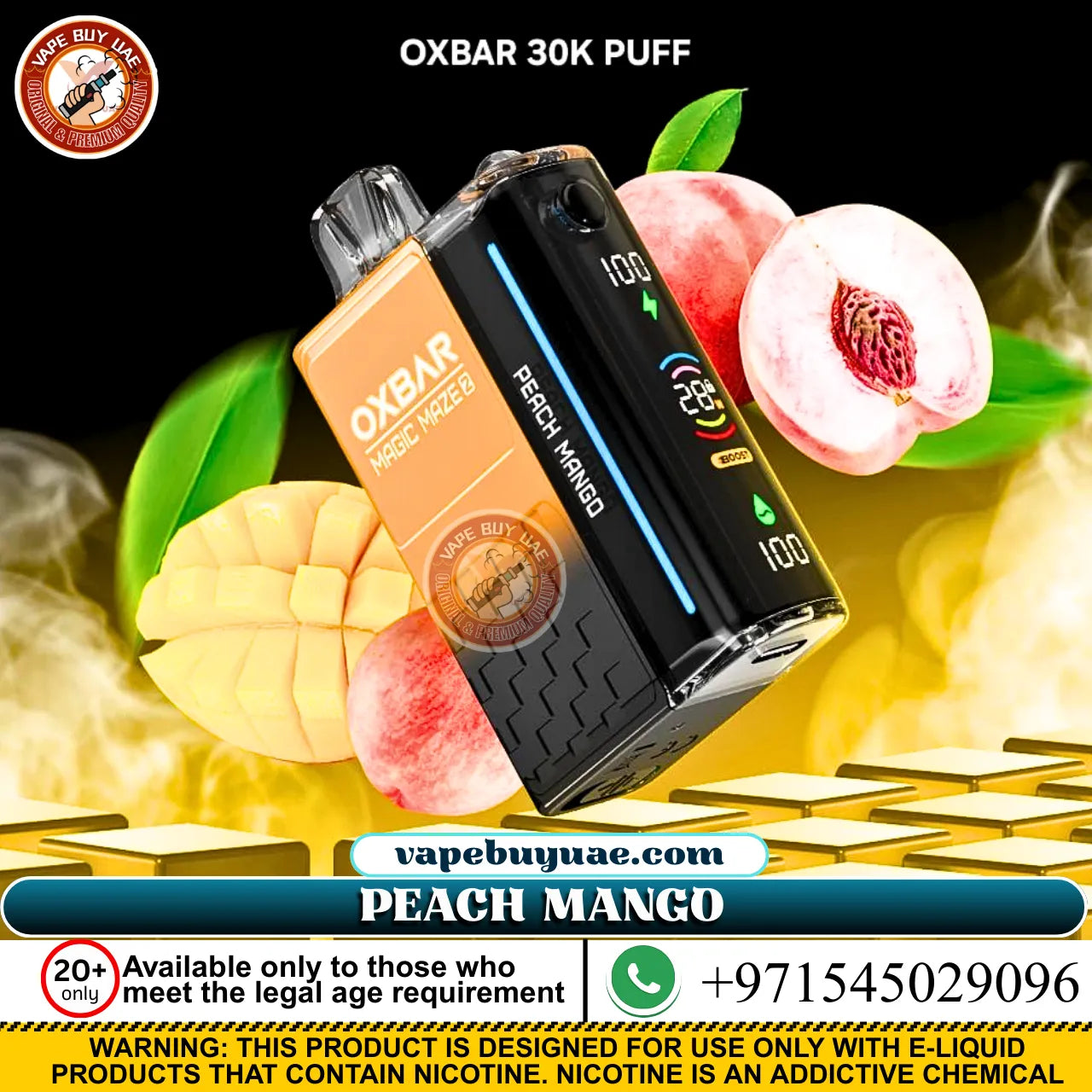 Oxbar Magic Maze-2 long lasting disposable vape Dubai
