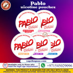 strongest nicotine pouches Dubai Pablo Ice Cold UAE