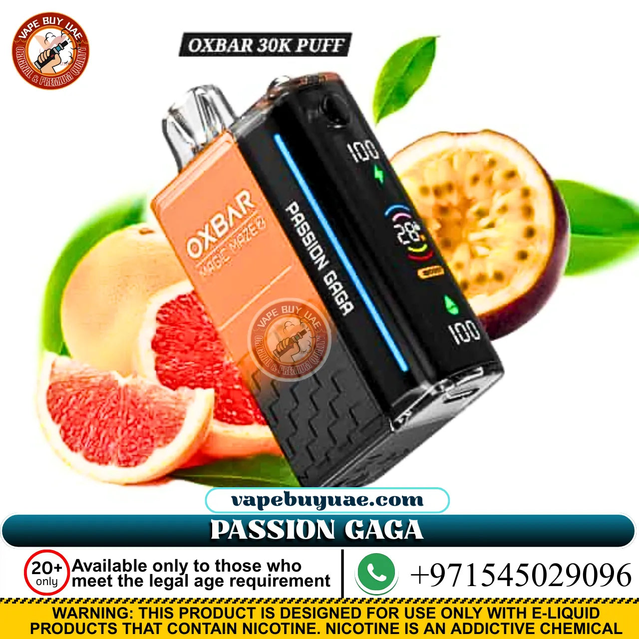 Oxbar Magic Maze-2 30000 puffs disposable vape device Dubai