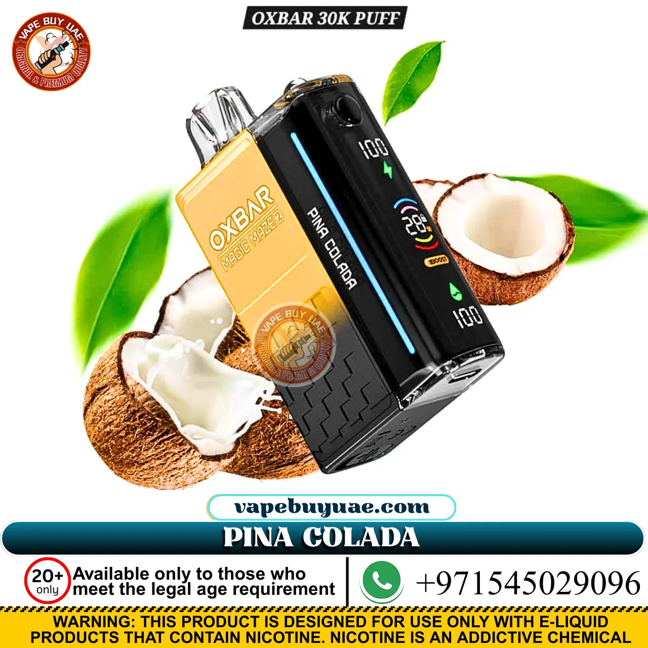 Oxbar Magic Maze-2 30K puff vape price UAE