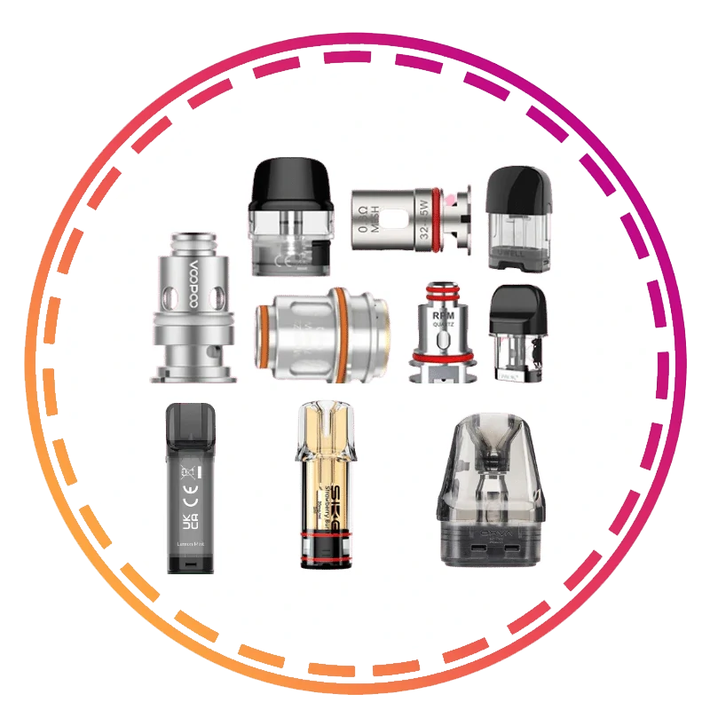 REPLACEMENT PODS & COILS