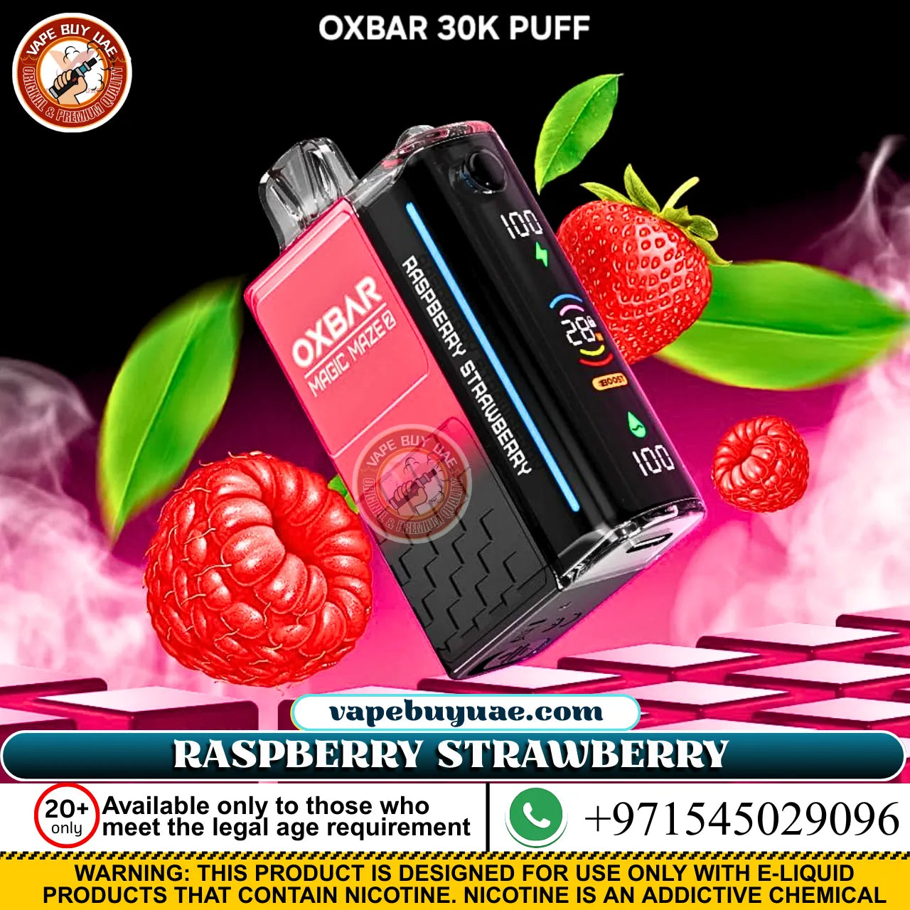 Oxbar Magic Maze-2 long lasting disposable vape Dubai