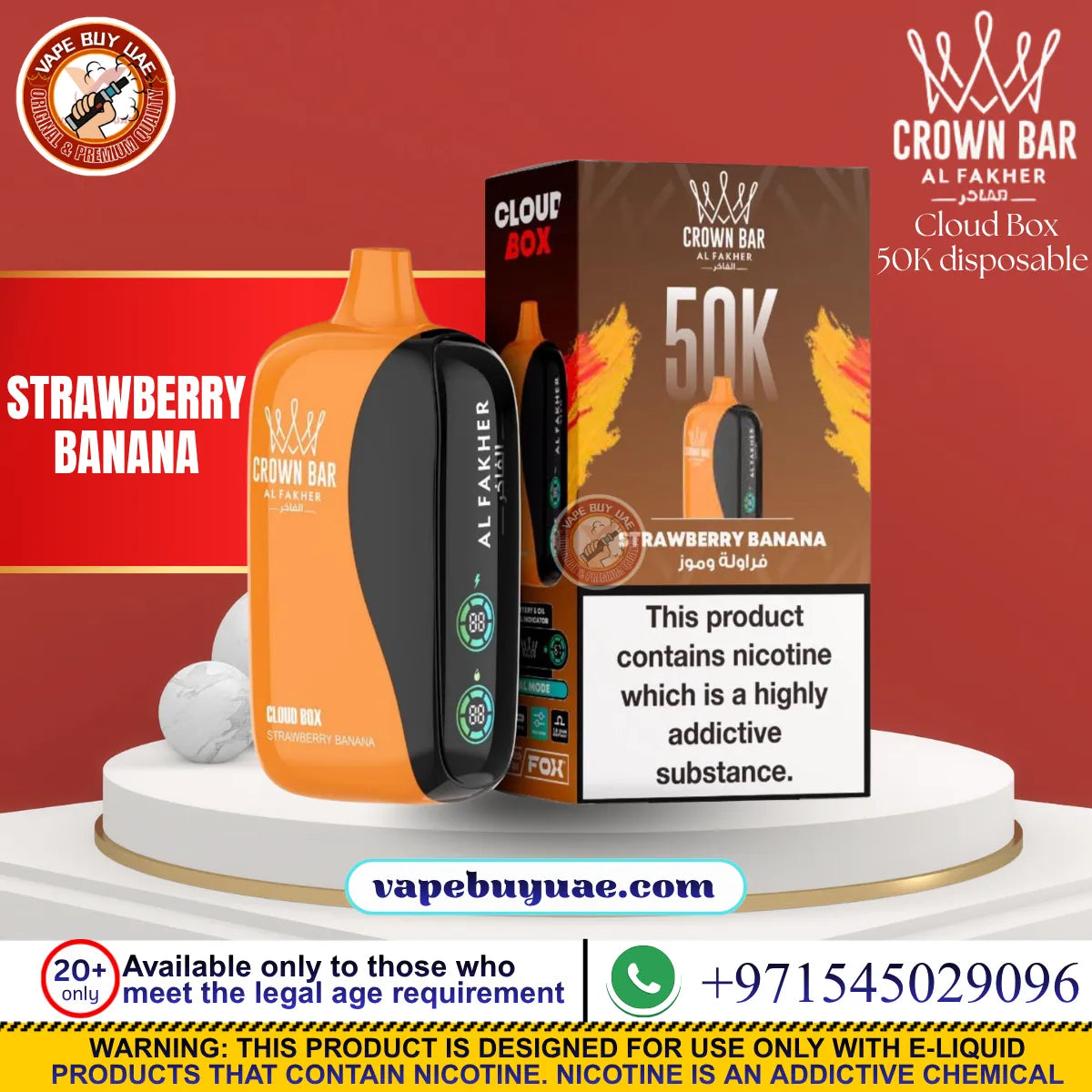 Al Fakhar 50k Puffs Rechargeable Disposable