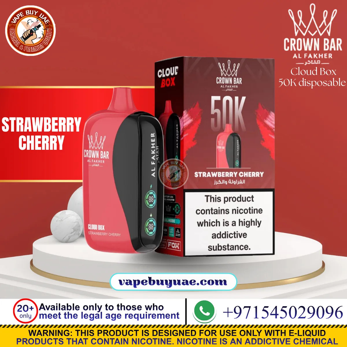 Al Fakhar 50k Puffs Rechargeable Disposable