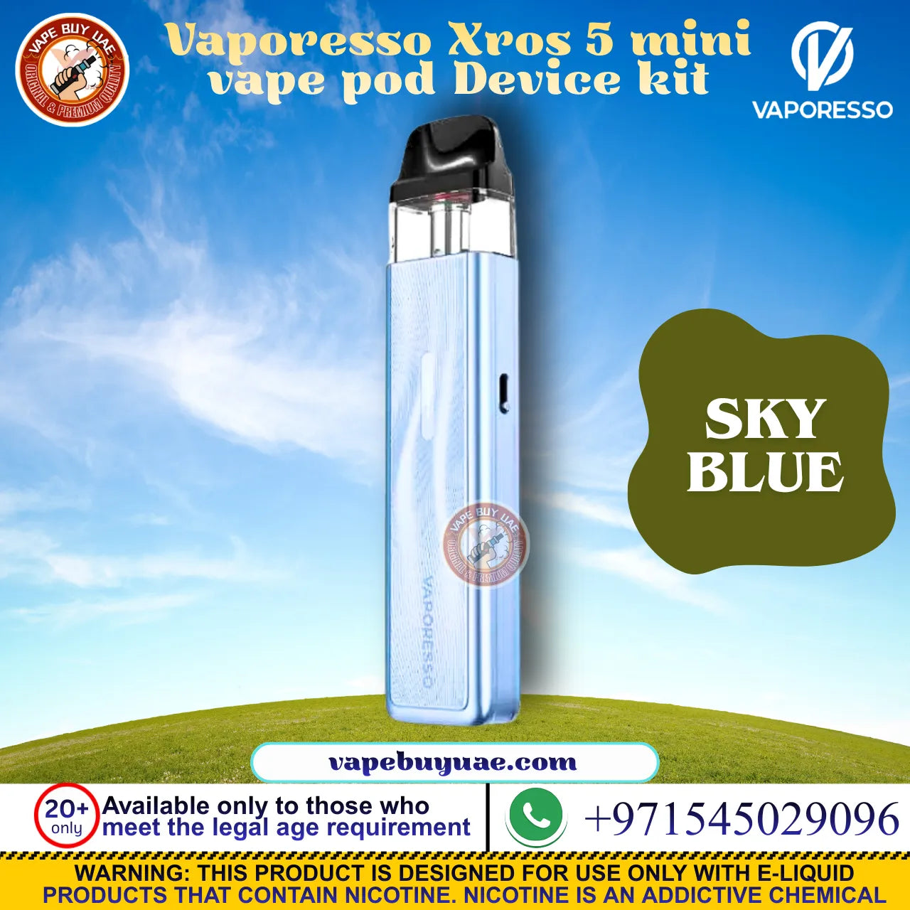 Vaporesso XROS 5 1500mAh Vape Dubai